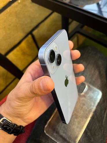 Мобильные телефоны и аксессуары: IPhone 14, Голубой, Face ID — 2