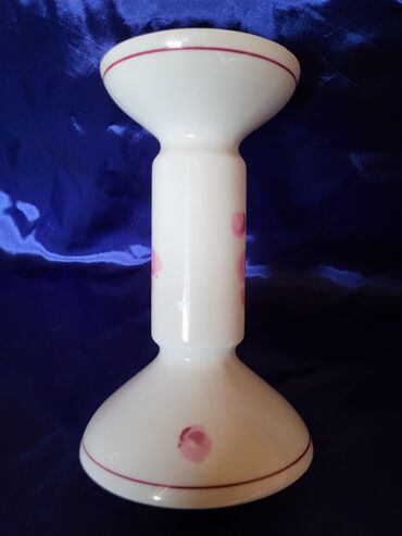 Stare vaze i dekor: Svecnjak nov 1945g+ Volkstedt Nemacka. Nov svecnjak,sve na njemu — 8
