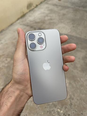 iphone 15 pro irşad qiyməti: IPhone 15 Pro Max, 256 GB, Natural Titanium, Face ID — 1