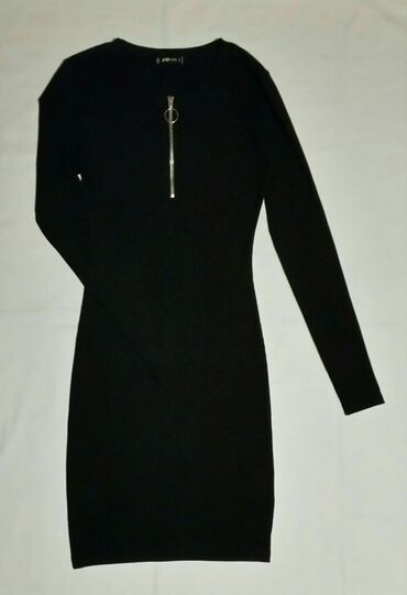 kineske haljine: S (EU 36), M (EU 38), color - Black, Other style, Long sleeves