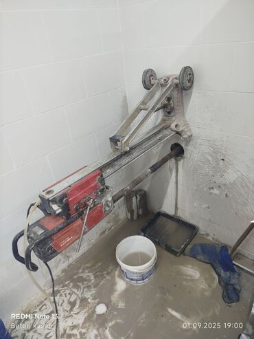 Beton işləri: Beton kəsmə beton deşmə xidməti Karot - HILTI DD 200 / 350 ilə 25 ° — 16