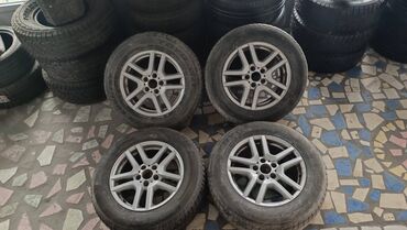 зимние шины для матиз: Колеса в сборе 235 / 65 / R 17, Зима, Б/у, Комплект, Легковые, Литые, отверстий - 5