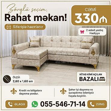 satin parça: Künc divan, Yeni, Açılan, Bazalı, Vеlur parça, Şəhərdaxili pulsuz çatdırılma — 1
