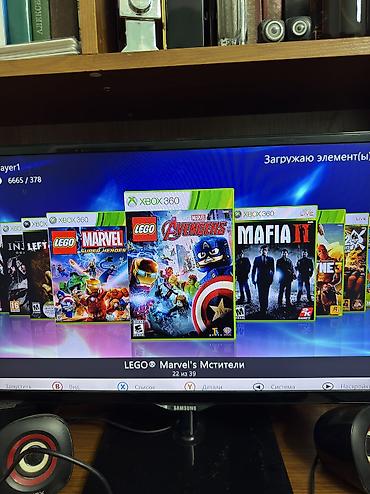 playstation 4 diskleri: Xbox 360 fat 500gb ideal veziyyətdə proşivka modeldi içində 40+ məşhur — 8