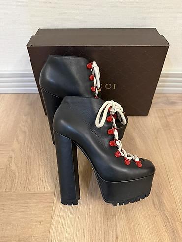 bot kar: Gucci, Ölçü: 36, rəng - Qara, İşlənmiş — 3