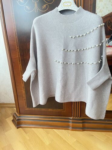 sansara qadin geyimleri instagram: Женский свитер L (EU 40), цвет - Серый, Ad Lib