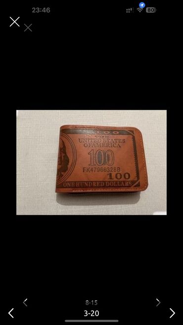 Çantalar: Qadın üçün portmanat və pulqabları satılır.Təzədir.Çeşidlər var.Real — 16