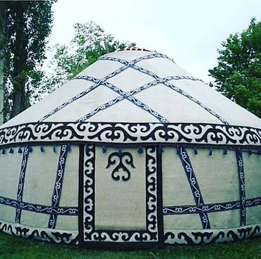 Спорт и хобби: Аренда юрты, Каркас Металлический, 75 баш, С полом, Стулья, Казан — 9