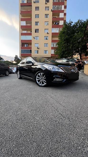 raf 4: Hyundai Grandeur (Azera) – qara rəngli biznes-sedan 🤝 Real alıcı ilə — 3