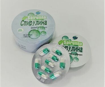 Магазин для Похудения: Спирулина 36 капсулы для похудения натуральный растительный состав без