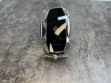 micro: Автомобильный держатель с беспроводной зарядкой Smart Sensor Car — 7