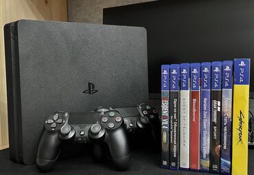 playstation 3 slim new: PS4 Slim 1TB yaddaş, 2 orijinal pult ilə birlikdə satılır. Üstəlik 6