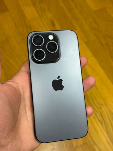 куплю айфон: IPhone 15 Pro, 128 ГБ, Black Titanium, Отпечаток пальца, Face ID