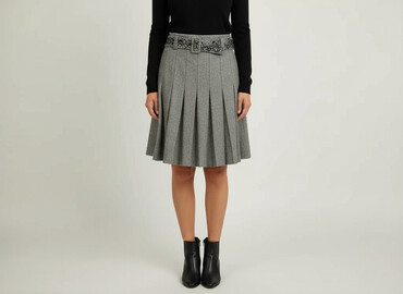 długa sukienki plisowana na wesele: Your Sixth Sense, Women`s skirt, size M