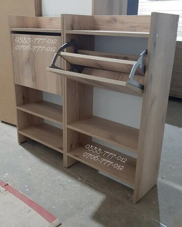 Полки для обуви: Узкая, компактная обувница без ручек Отличное решение для узкого — 6