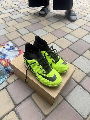 бутсы найк: Размер 32.Футбольные бутсы/сороконожки Nike (модель Mercurial-стиля) — 1