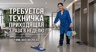 Требуется Уборщик, Офис, График: Три через день, Неполный рабочий день