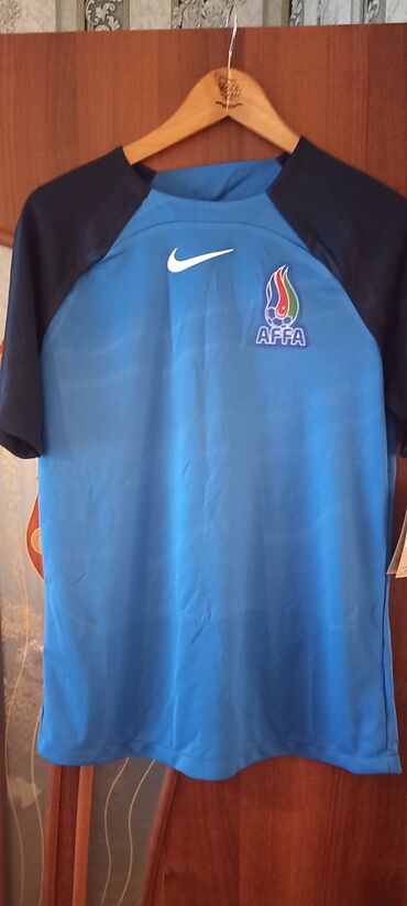 nike kurtka: Futbolka, Nike, M (EU 38), rəng - Göy