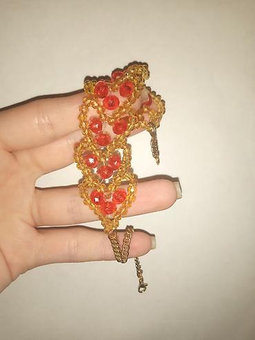 ucuz bijuteriya instagram: Ürək formasında zərif qolbaq Telefonum donur deyə müvəqqəti olaraq — 2