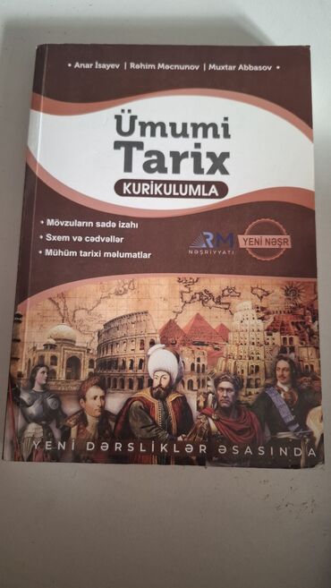 Tədris ədəbiyyatı: Biri yeni nəşrdir. Biri köhnə nəşrdir. Hər biri 4 manata satılır