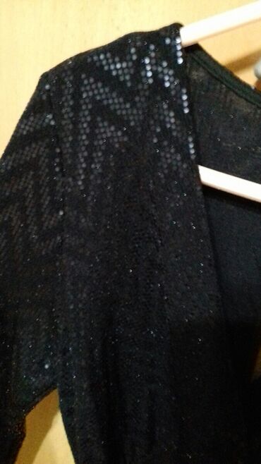 Haljine: S (EU 36), bоја - Crna, Koktel, klub, Dugih rukava — 6