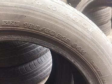 r16 85: Шины 185 / 60 / R 15, Лето, Б/у, Пара, Легковые, Япония, Bridgestone — 1