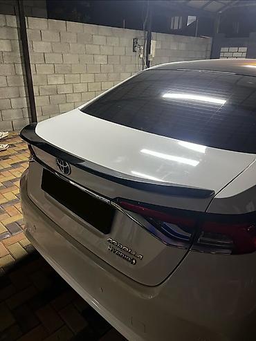 byd song plus: Спойлер на крышку багажника для Toyota Corolla (седан), совместим с — 1