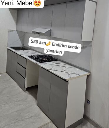 kuxna üçün divan: Yeni Mətbəx mebeli 550₼ Ölçü 2.80 yüksək keyfiyyətlə əldə et