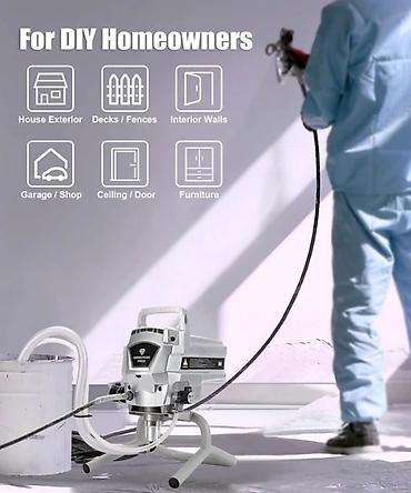 paint zoom: Pulverizator, Yeni, Havasız, Pulsuz çatdırılma — 2
