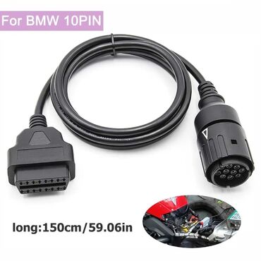 Ostali motocikli i skuteri: ICOM-D kabel za BMW 10 pin na 16 pin OBD2 za motocikle. ICOM ICOM D — 5