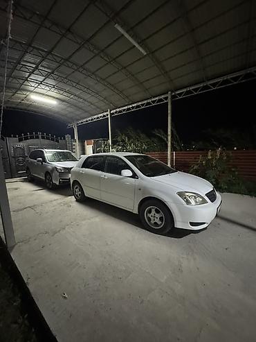 camry 55 se: Toyota Allex: 2003 г., Механика, Бензин, Хэтчбэк — 4