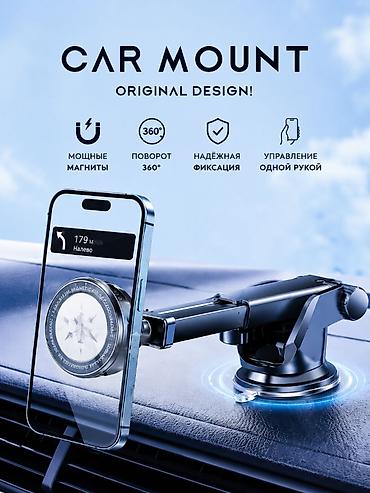 android avto: Автомобильный магнитный держатель для телефона CAR MOUNT — это удобное — 1
