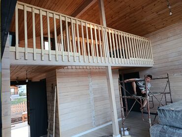 Навесы: Навес, Односкатный, Металл, Поликарбонат, Установка — 12