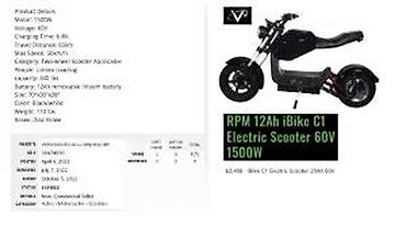 Ostali motocikli i skuteri: IBIKE CHOPPER SCOOTER, KAO NOVO, UNIKAT, IZUZETAN | Kao novo! ! ! — 24
