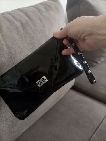 zara kozne haljine: Elegant purse, Mona, Material: Patent leather