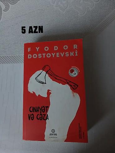 Kitab paketi 1) Fyodor Dostoyevski – “Cinayət və Cəza” (Azn dilində