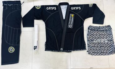 neftci forma satisi: Kimano GRIPS BJJ BJJ kimanosu Reng qara Razmer 160-170-180 Jiu jutsu