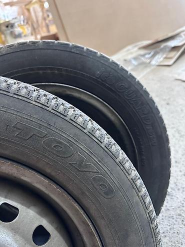 Диски: Железные Диски R 14 Toyota, Комплект, отверстий - 4, Б/у — 4