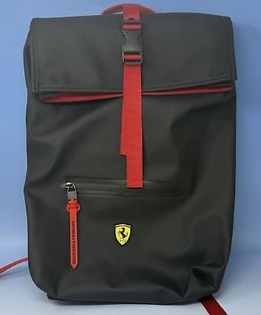 Ferrari aksesuar dəsti – şəhər üslubunda qara bel çantası və bucket