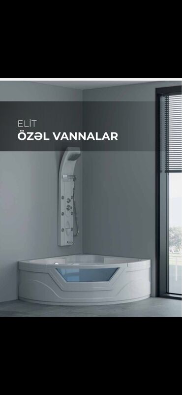 Duş başlıqları: Duş Paneli – 100% paslanmaz polad, 150x20 sm Məhsulun xüsusiyyətləri — 9