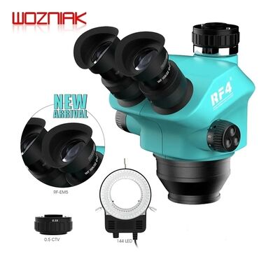 Tibbi avadanlıq: RF4 brendinin stereo mikroskopu. Elektronika ilə işləmək, zərgərlik və — 7