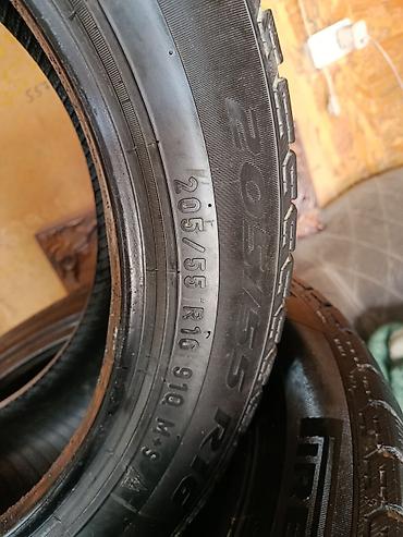 Шины: Шины 205 / 55 / R 16, Зима, Б/у, Комплект, Pirelli — 4