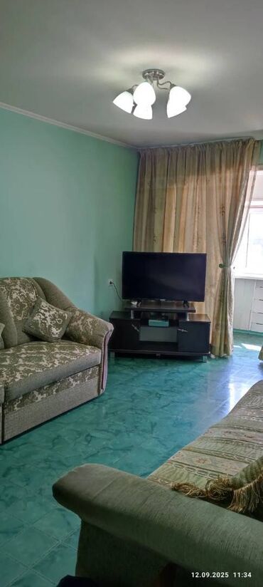 сдаётся квартира центрального мечеть: 2 комнаты, 45 м², 104 серия, 4 этаж, Евроремонт