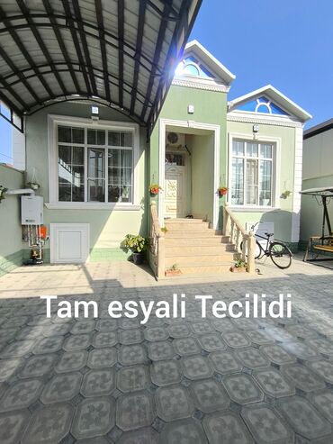 modul ev: 3 otaqlı, 100 kv. m, Kredit yoxdur, Yeni təmirli
