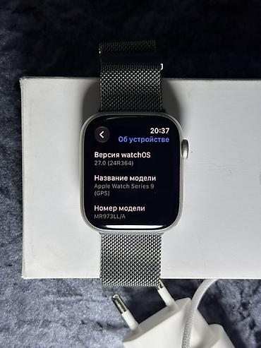 apple watch бу купить: Apple Watch 9 серия 45мм Акб 94% память 64 гб Полный комплект! Торг в — 3