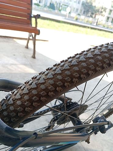 format velosiped: SAFT Pioneer 500. Sürət pillələri hamısı işləkdir, təkərlər əla — 4