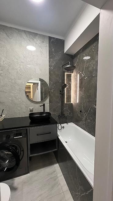 osh flat: 3 комнаты, 90 м², Асанбай мкр Элитка, 12 этаж, Евроремонт — 3