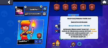 костюм мужской: Brawl Stars oyunu üçün hesab - Hesab adı: ^LeoN Pro^ - Hesab — 2