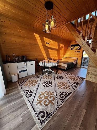 Посуточная аренда квартир: 🏡 A-FRAME ДОМикТЕР ЧОК-ТАЛДА! 🌿 ✨ Жайкы эс алуу үчүн эң сонун жер! 🏖 — 2