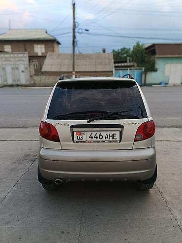 темир донголок: Daewoo Matiz: 2007 г., 0.1 - engine capacity л, Кол менен иштөөчү, Бензин, Хетчбек — 2